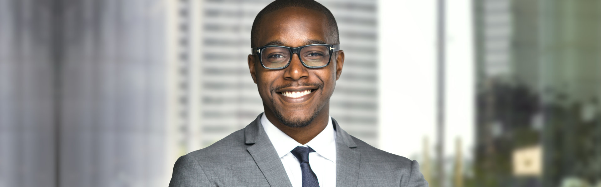 man smiling